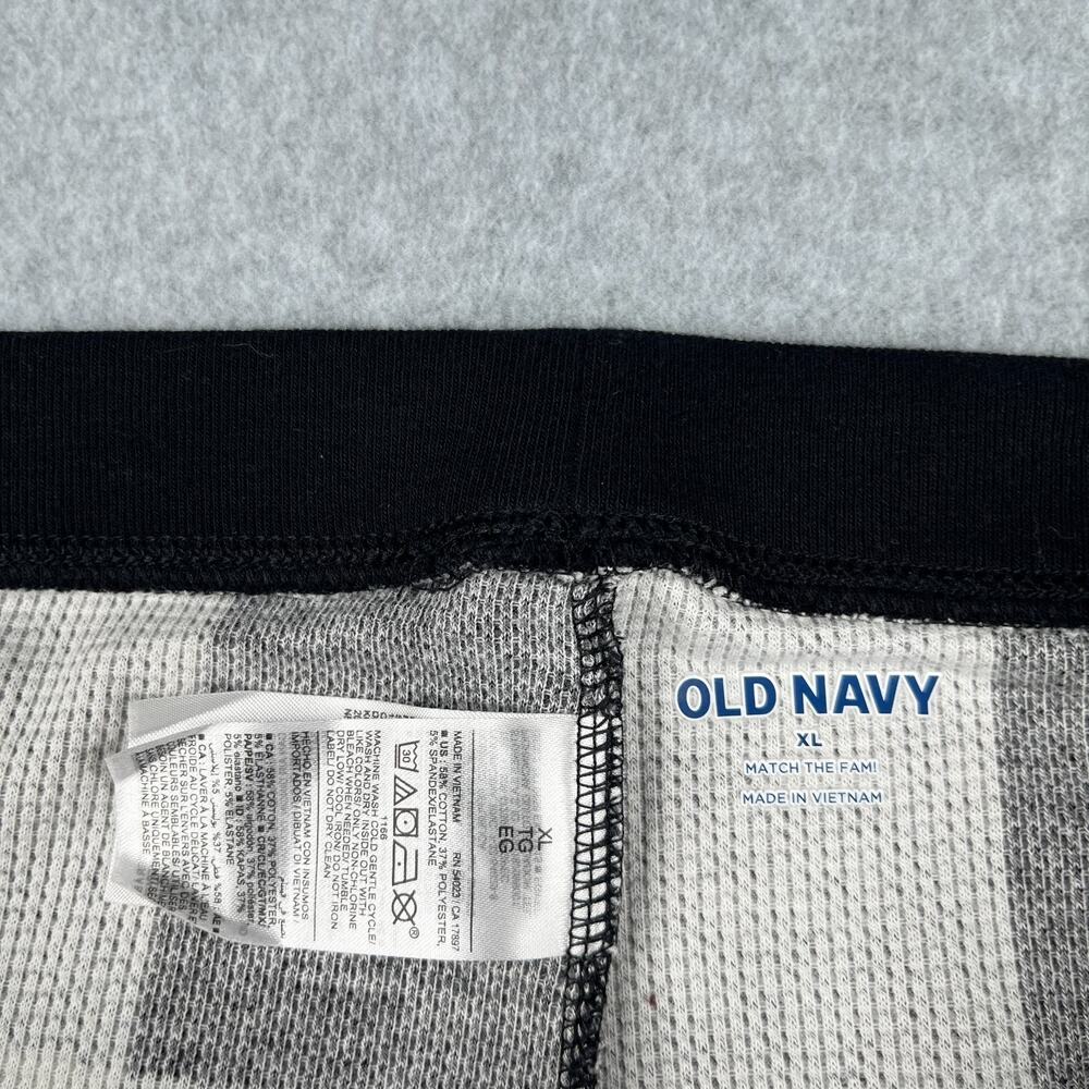 Old Navy Thermal Pants Buffalo Check Womens XL Lounge NEW NWT - Picture 8 of 10